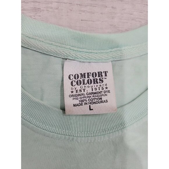 Kenny Chesney Shirt Womens Large Comfort Colors Concert Revival Tour Merch 2015 - Picture 3 of 5